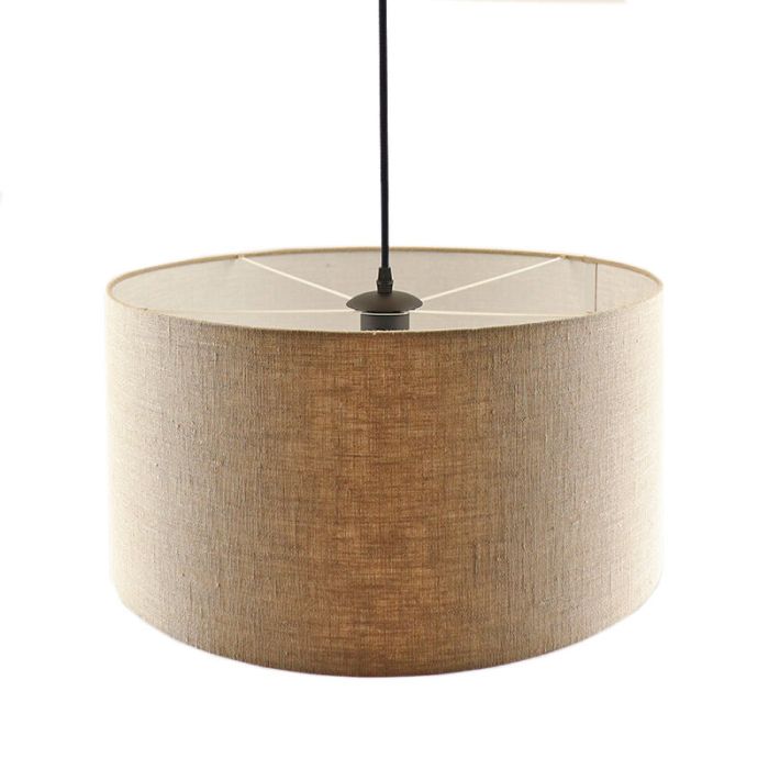 Modern pendler lampe brun, Urvin