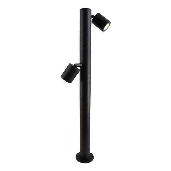 Modern udendørslampe sort, Clevor, IP44