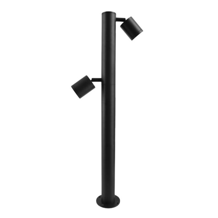 Modern udendørslampe sort, Clevor, IP44