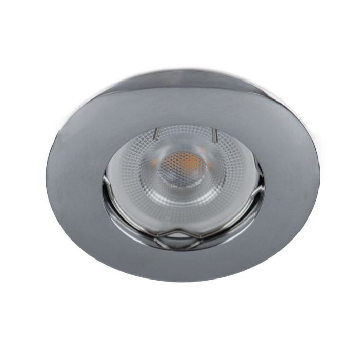 Krom modern mini indbygningsspot aluminium, Rosi