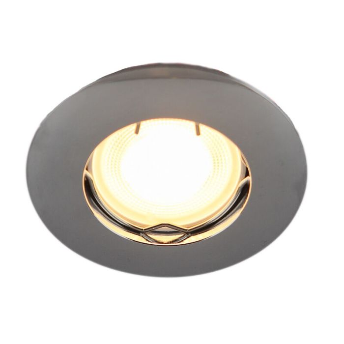 Krom modern mini indbygningsspot aluminium, Rosi