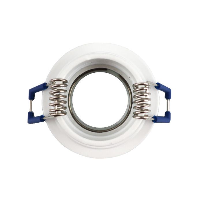 Hvid modern indbygningsspot badeværelse aluminium, Dorx, IP44