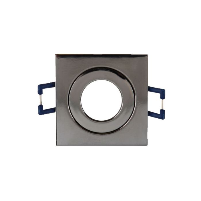 Krom modern indbygningsspot badeværelse aluminium, Dorx, IP44