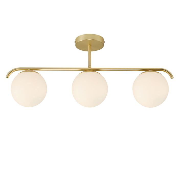 Messing loftlampe design, Grant