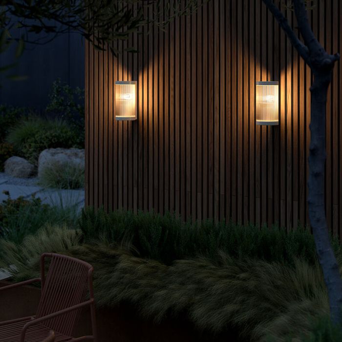Beige udendørslampe retro, Coupar, IP54