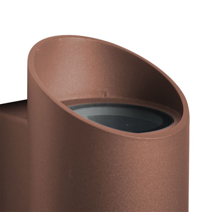 Rustfarvet udendørslampe modern, Nico, IP54