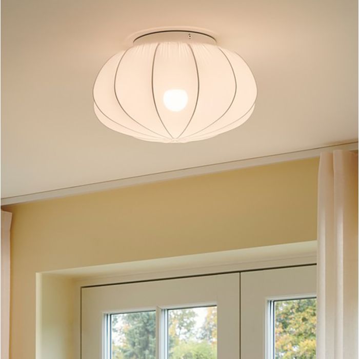 Hvid loftlampe modern, Aeron