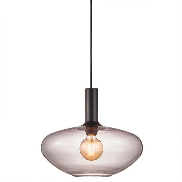 Sort pendler lampe design, Alton
