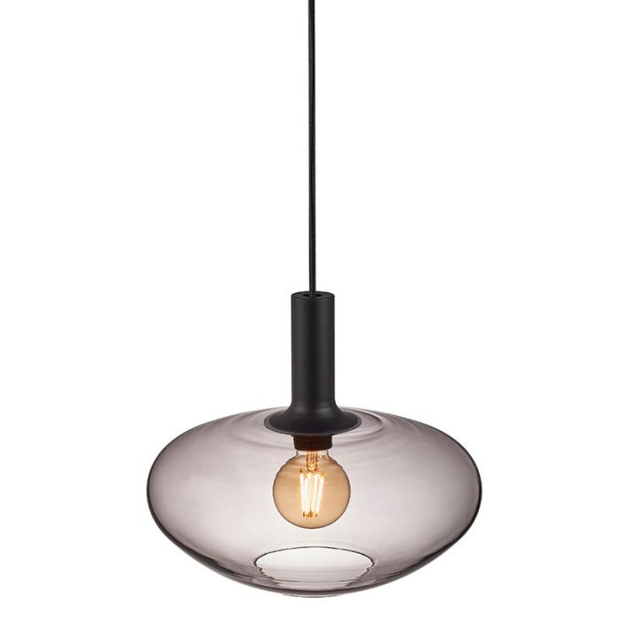 Sort pendler lampe design, Alton