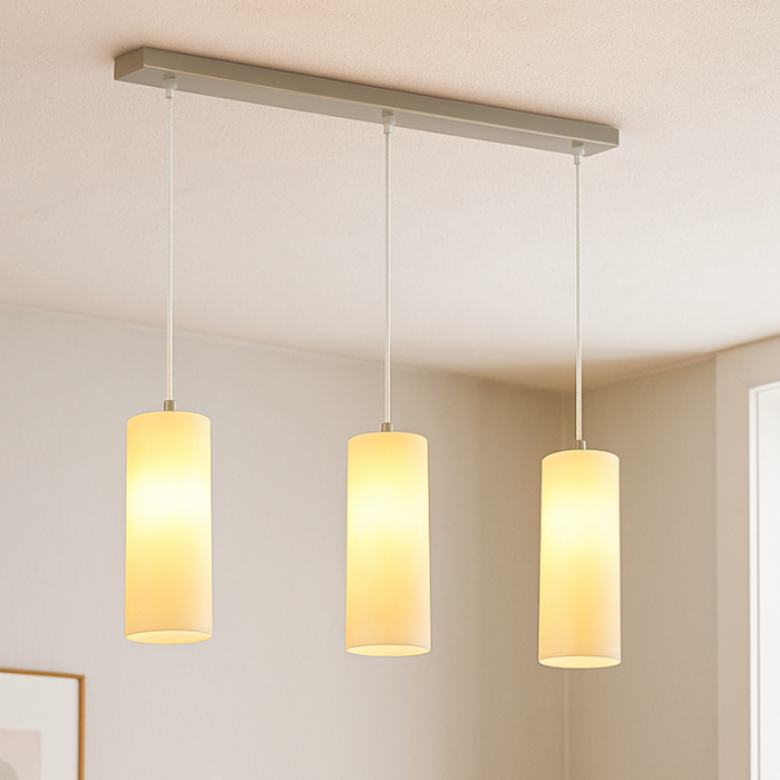 Design pendler lampe krom, Hatice
