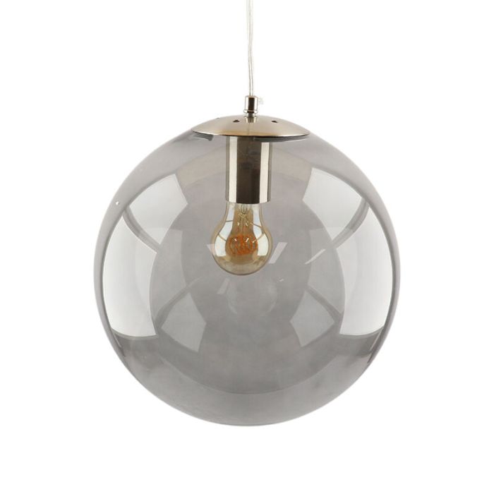 Design pendler lampe nikkel, Dolf