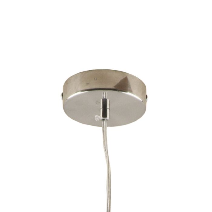 Design pendler lampe nikkel, Dolf