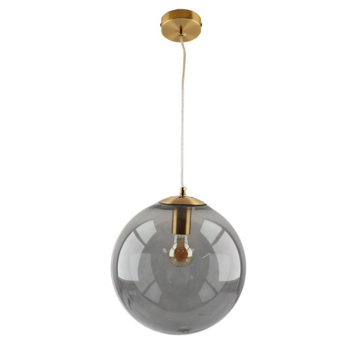 Design pendel lampe spisebord bronze, Dolf