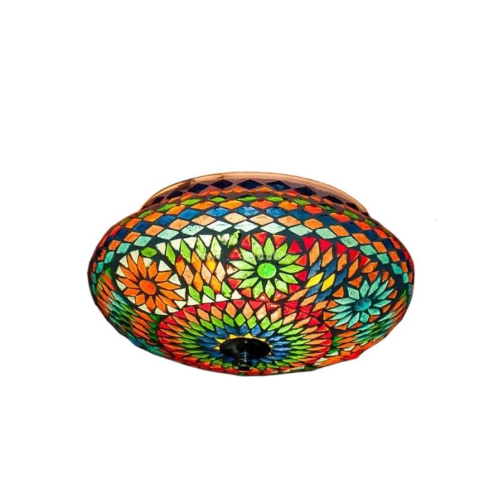 Multi-Farvet orientalsk plafond mosaik, Mimoun