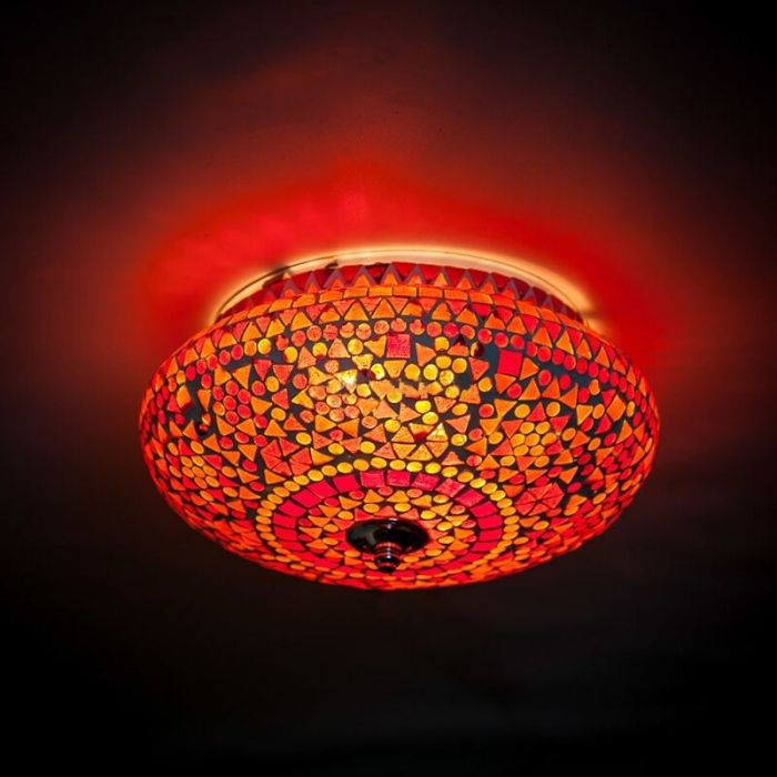 Lilla orientalsk plafond mosaik, Mimoun