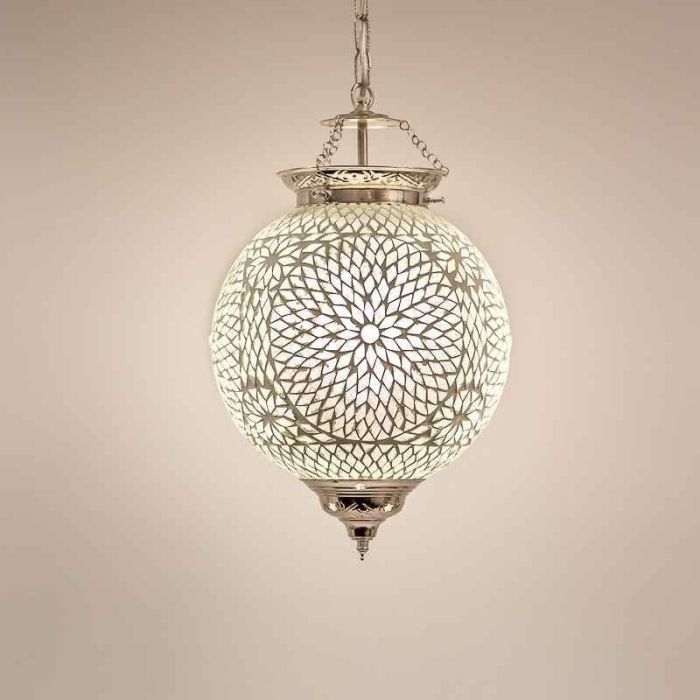 Gennemsigtig orientalsk pendler lampe mosaik, Aziza
