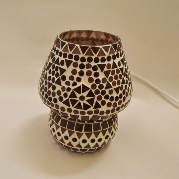 Lilla orientalsk bordlampe mosaik, Rachel
