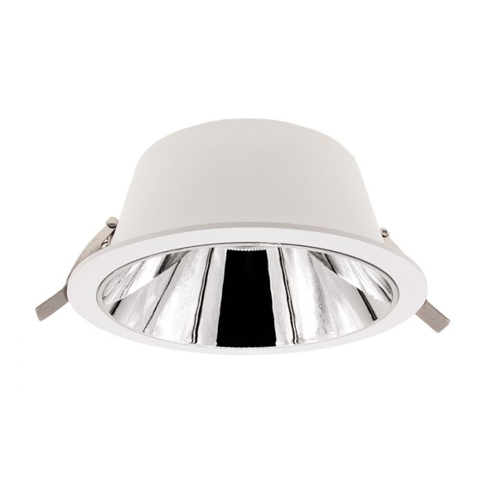 Hvid downlight aluminium, Maud, 16W, white switch LED, IP22