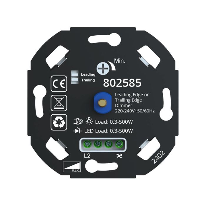Dobbelt LED lysdæmper 0,3-500W