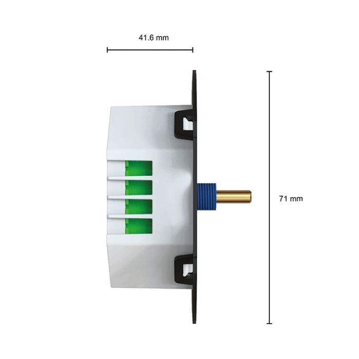 Dobbelt LED lysdæmper 0,3-500W