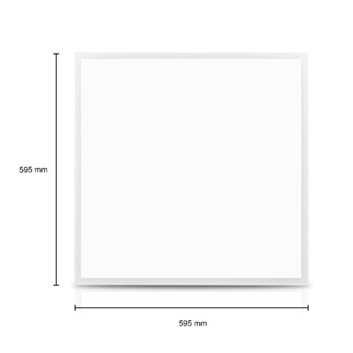 LED-panel 60x60 - 40W - 2700K/4000K/6500K - UGR<22 - dæmpbar - back-lit