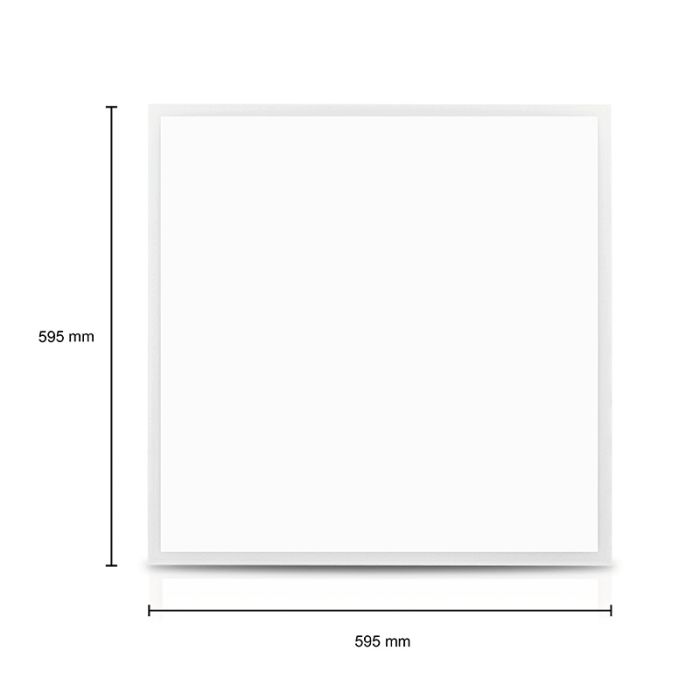 LED panel 60x60 - 40W - 3000K - UGR<22 - back-lit - smal kant