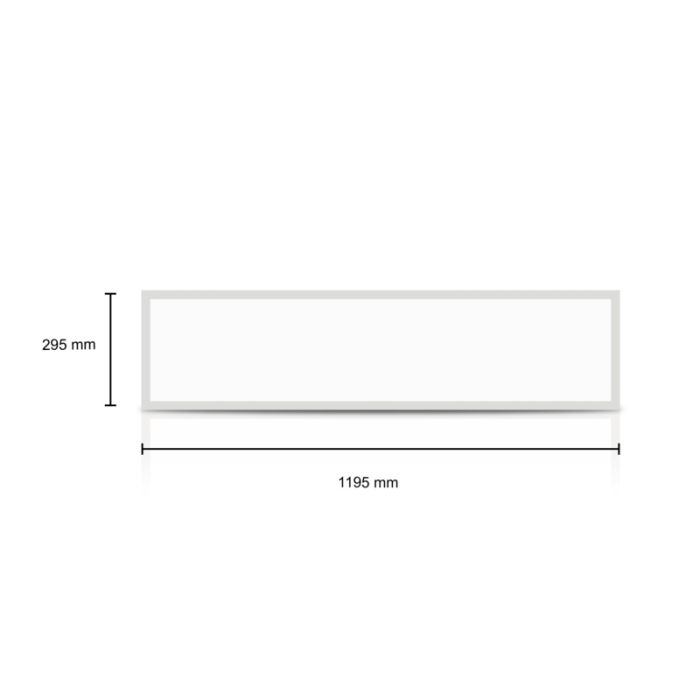 LED-panel 30x120 - 43W - 5000K - UGR<22 - back-lit