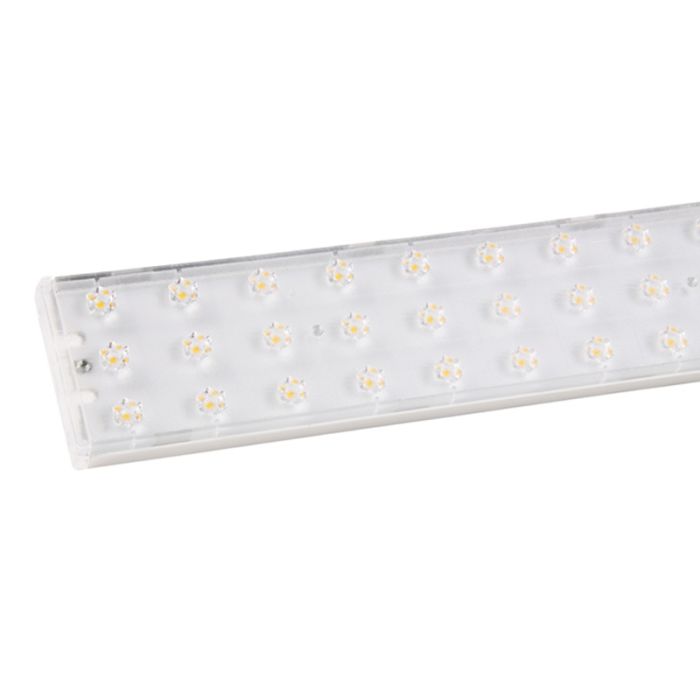 Hvid 3-faset skinnelampe Tora, 27W, 5000K, 150 cm, Pro