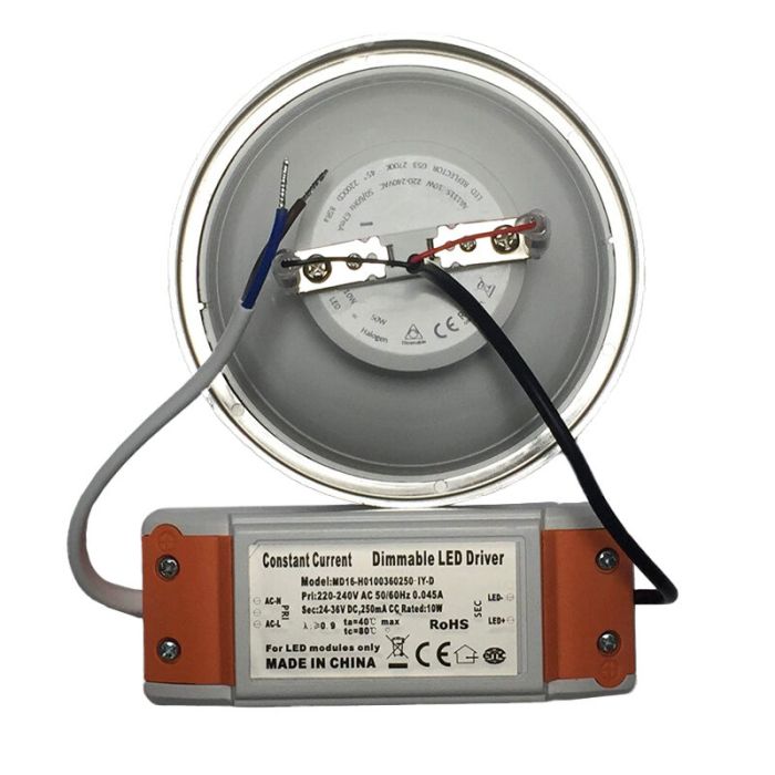 Dimmbare Bisolux G53 (AR111) LED lampe Cuma, 12W, 2700K