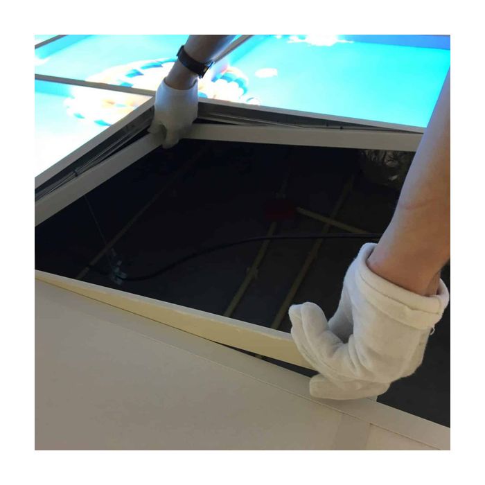 Fotoprintsky - sæt med 3 akrylplader med print, til 60x60 cm LED paneler