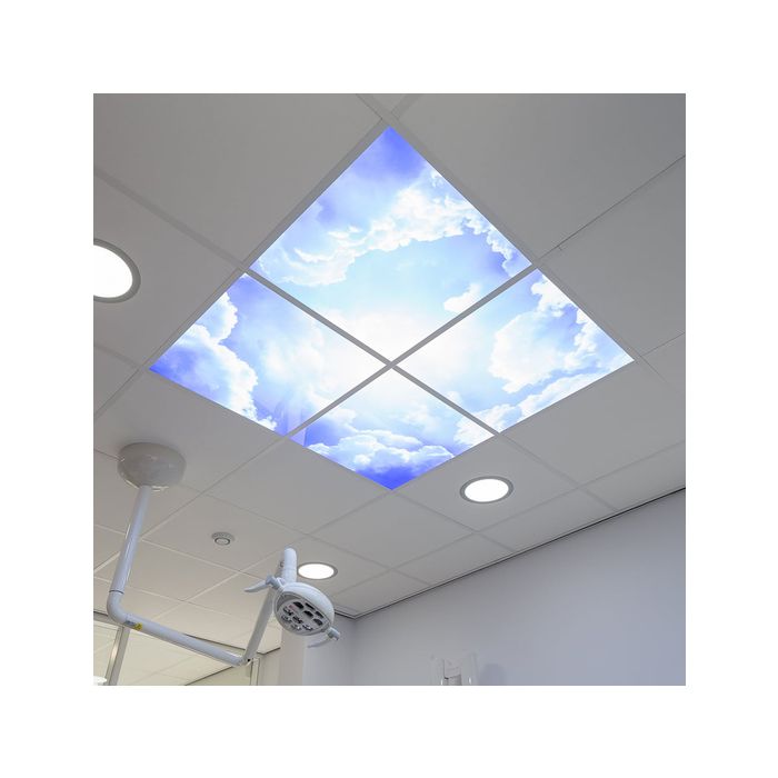 Fotoprintsky - sæt med 3 akrylplader med print, til 60x60 cm LED paneler