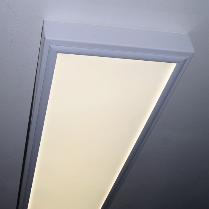 Overflademonteret ramme til 30x120 cm LED paneler