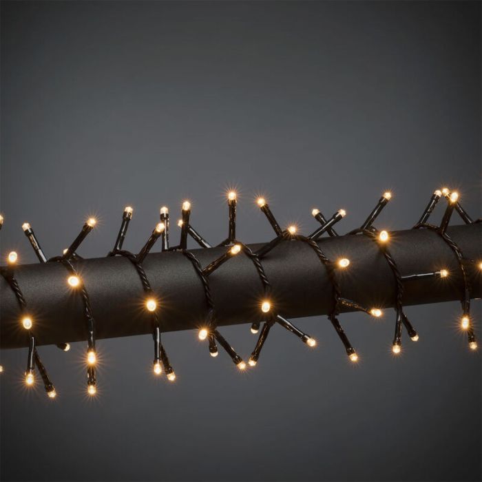 9m LED udendørs julelys, 120 varmhvide lys