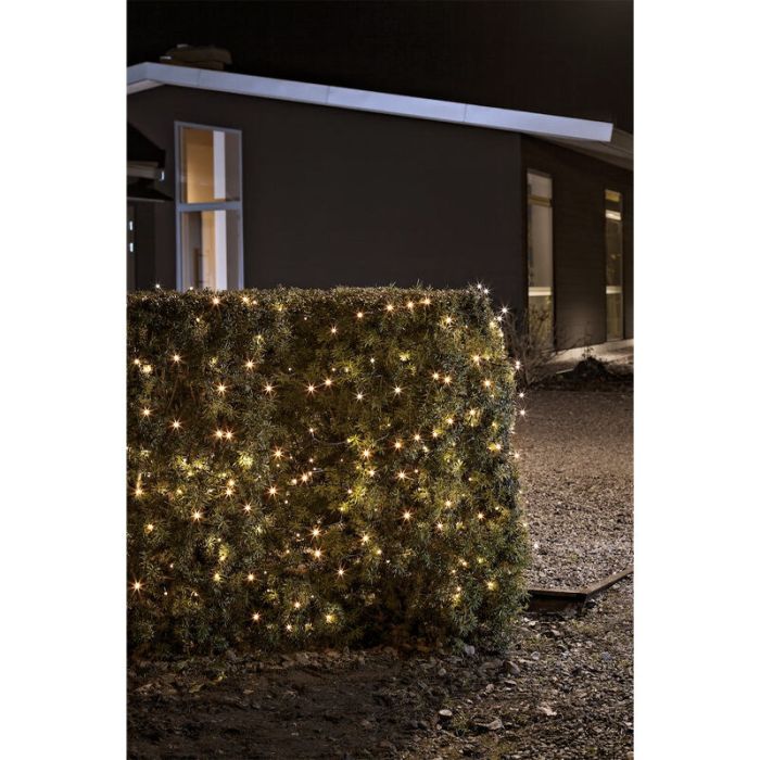 9m LED udendørs julelys, 120 varmhvide lys