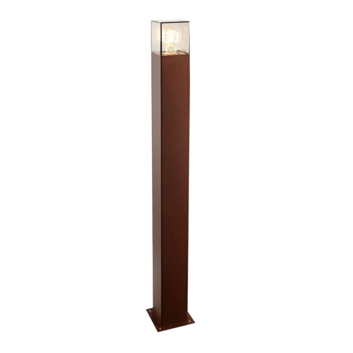 Modern udendørslampe rustfarvet, Sanel, IP44