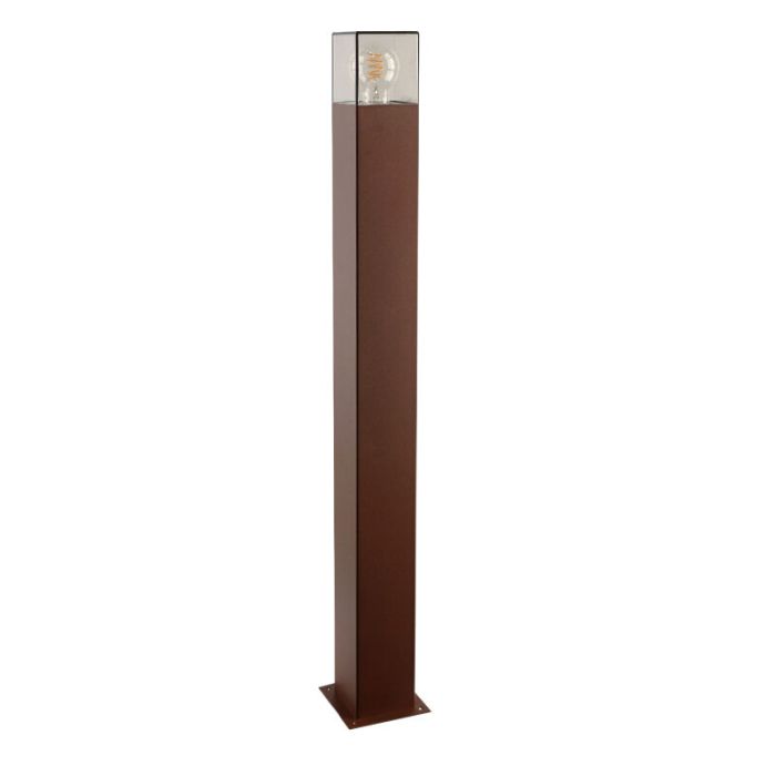 Modern udendørslampe rustfarvet, Sanel, IP44