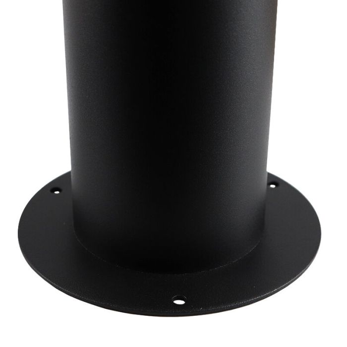 Modern udendørslampe sort, Sanel, IP44