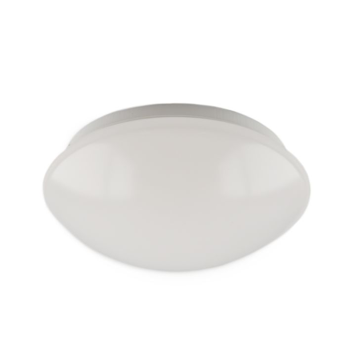 Plast loftlampe hvid, Sirano