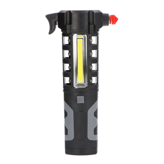Sort håndlampe plast, Charley, 3W, 6500K LED