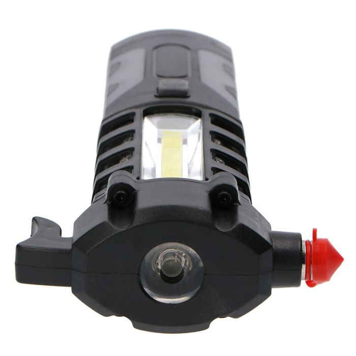 Sort håndlampe plast, Charley, 3W, 6500K LED