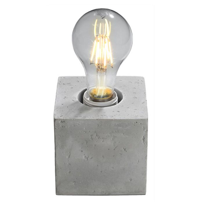 Beton bordlampe grå, Anniko