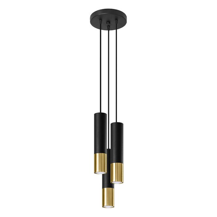 Aluminium pendler lampe guld, Hediye