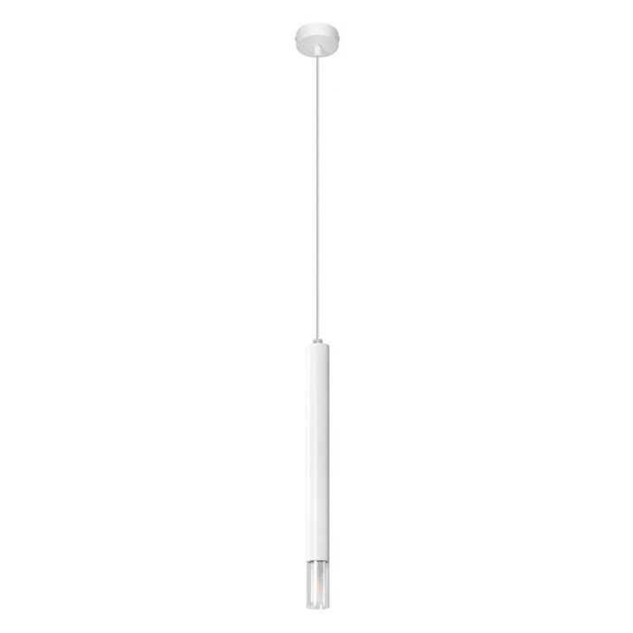 Glas pendler lampe hvid, Ishani