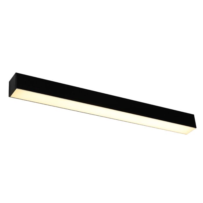 Aluminium væglampe sort, Mascha, 22W, 3000K LED