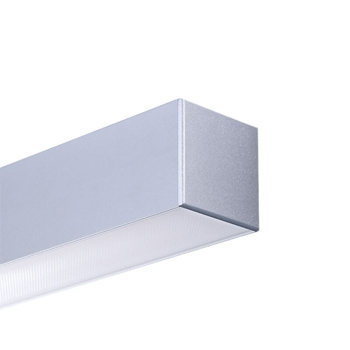Aluminium væglampe grå, Mascha, 22W, 3000K LED
