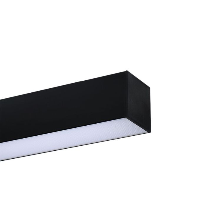 Aluminium loftlampe sort, Mascha, 22W, 3000K LED