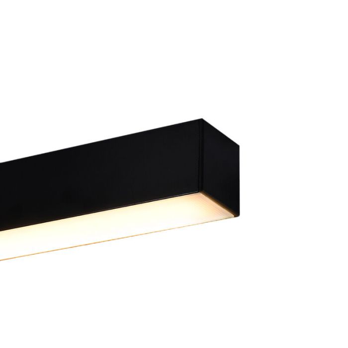 Aluminium loftlampe sort, Mascha, 22W, 3000K LED