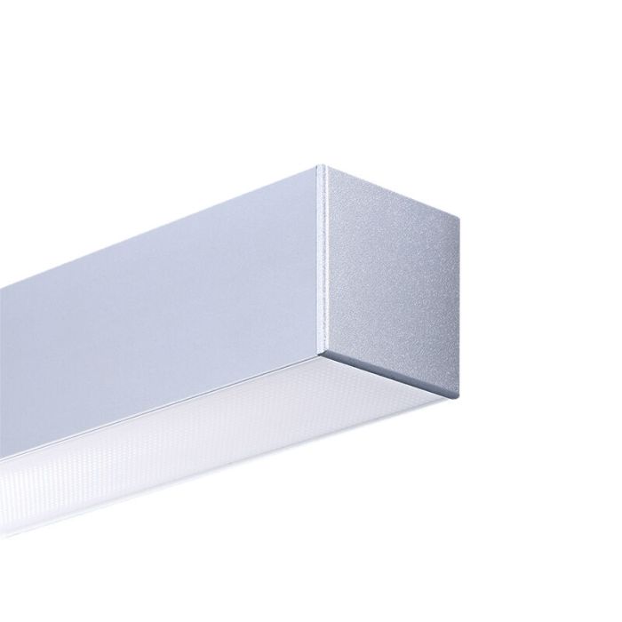 Aluminium væglampe grå, Mascha, 31W, 3000K LED