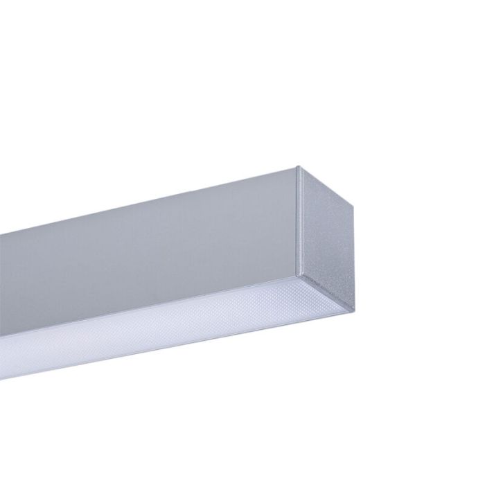 Aluminium loftlampe grå, Mascha, 38W, 3000K LED