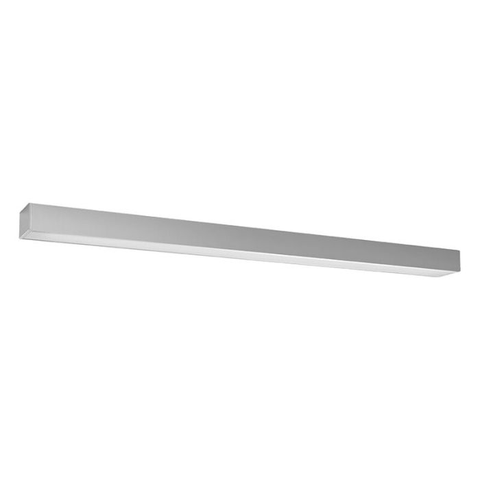 Aluminium væglampe grå, Mascha, 48W, 3000K LED